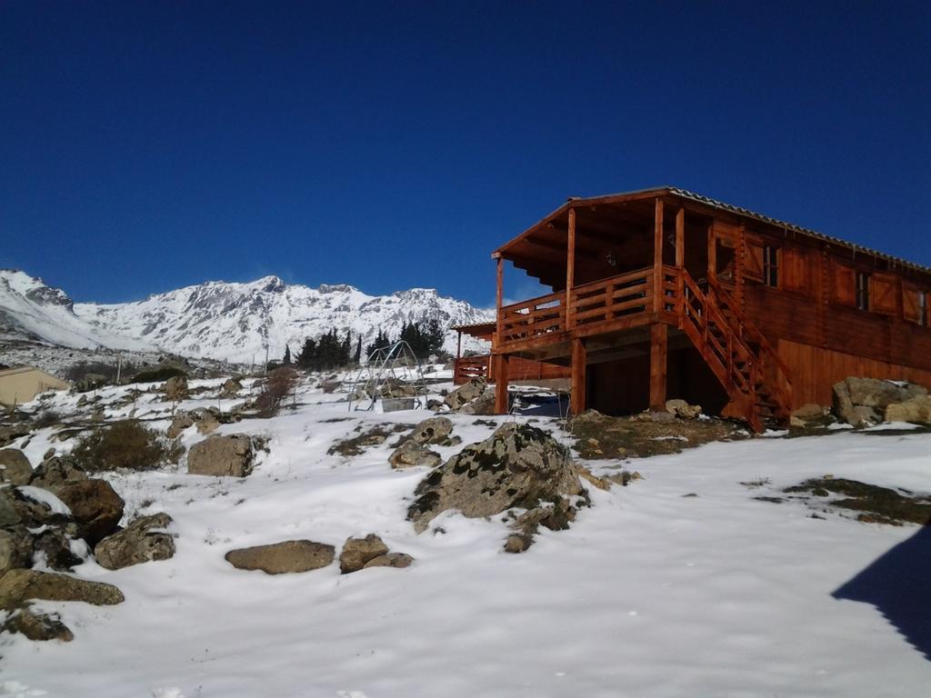 Vila Les Chalets De Lozzi Calacuccia Exteriér fotografie