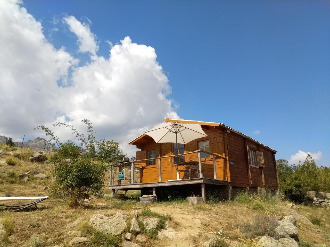 Vila Les Chalets De Lozzi Calacuccia Exteriér fotografie